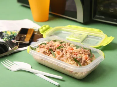 Обед на работе – рецепты кускус с тунцом 