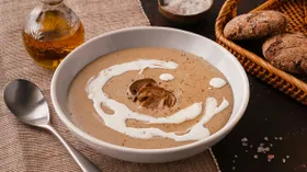 Суп-пюре с грибами