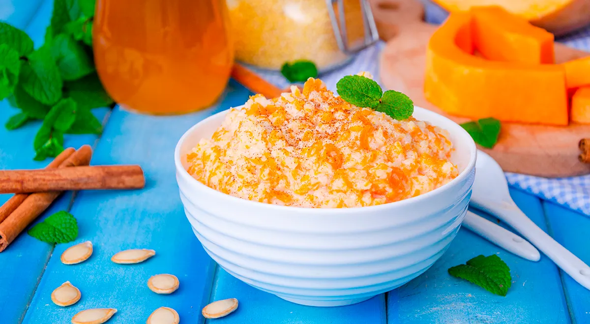 Пшенная каша с тыквой