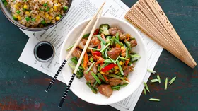 Очень быстрый ужин на вторник с азиатским акцентом