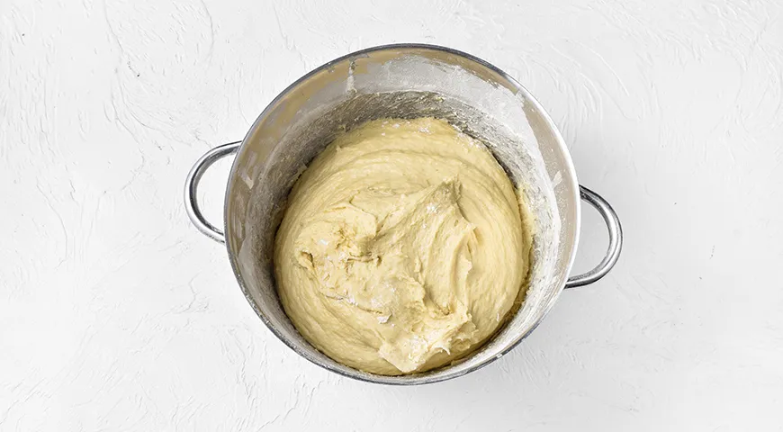 Кулич с картошкой