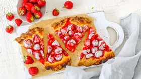 Рецепты с мукой пшеничной, фруктами и клубникой