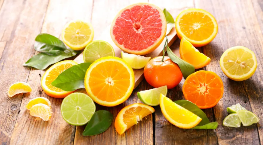 Цитрусовые – одни из самых вкусных источников витамина С