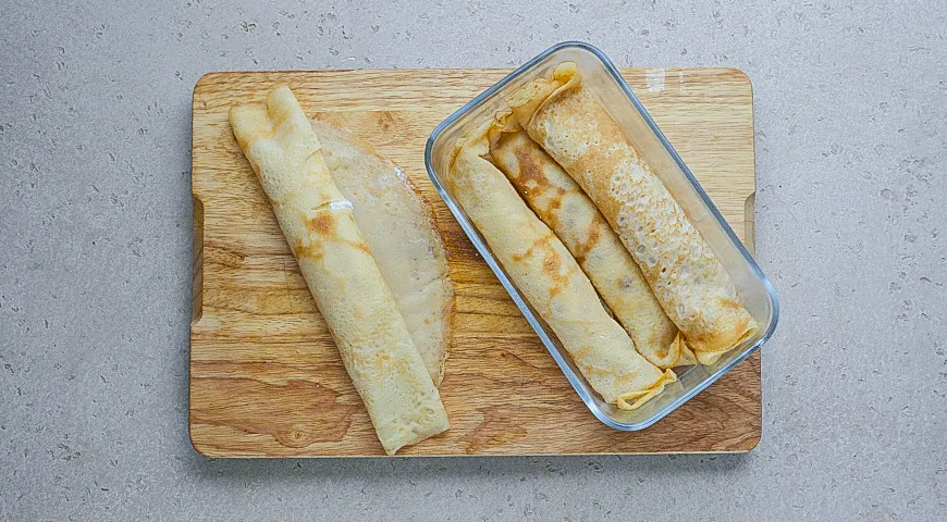 Как заморозить блины с начинкой и что из них приготовить после размораживания