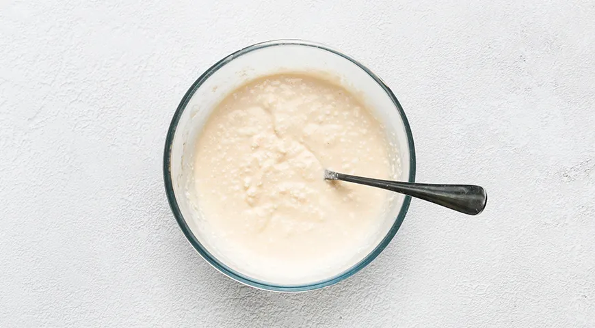 Жареные макароны с творогом