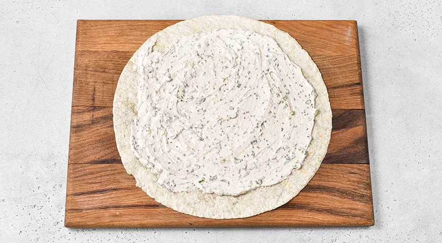 Шаурма с креветками