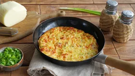 Рецепты с мукой, твёрдыми сырами и яйцом куриным