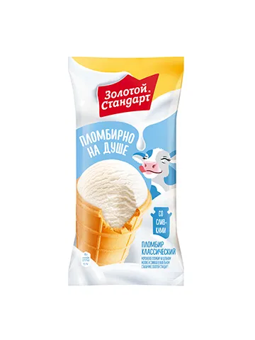 1000520102 ЗОЛОТОЙ СТАНДАРТ Морож ваф/стак Плом б/глаз 95г(Юнилевер):24