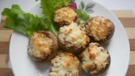 Рецепты с грибами, сырами и птицей