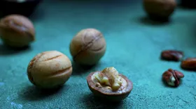 Орешки песочные с вареной сгущенкой