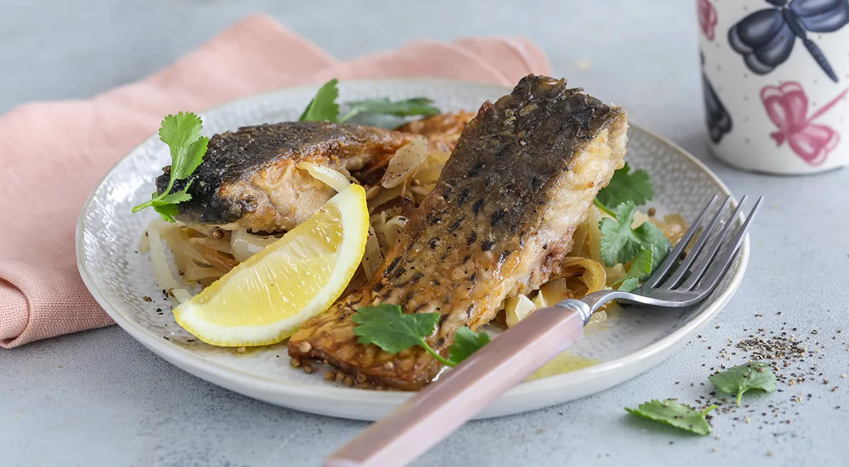 Жареный сазан