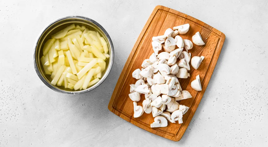 Грибной суп со сливками