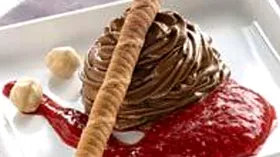 Шоколадный крем для торта