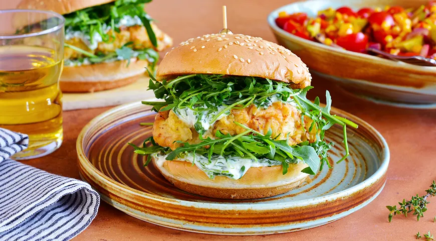 Рецепт сэндвича с жареной курицей