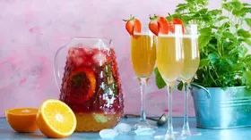 Морс с лимоном