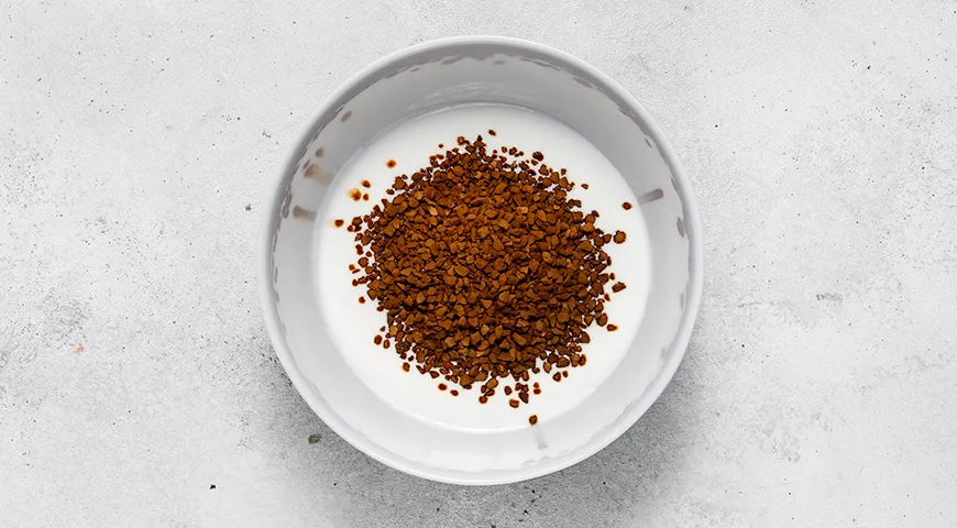 Кофейный пирог на кефире