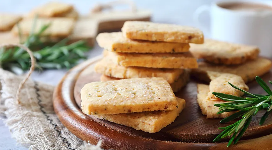 Шотландский шортбред с розмарином