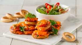 Рецепты с твёрдыми сырами, паприкой и томатами