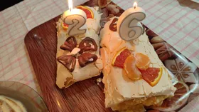 Меренговый рулет