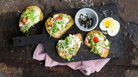 Бутерброд французской кухни