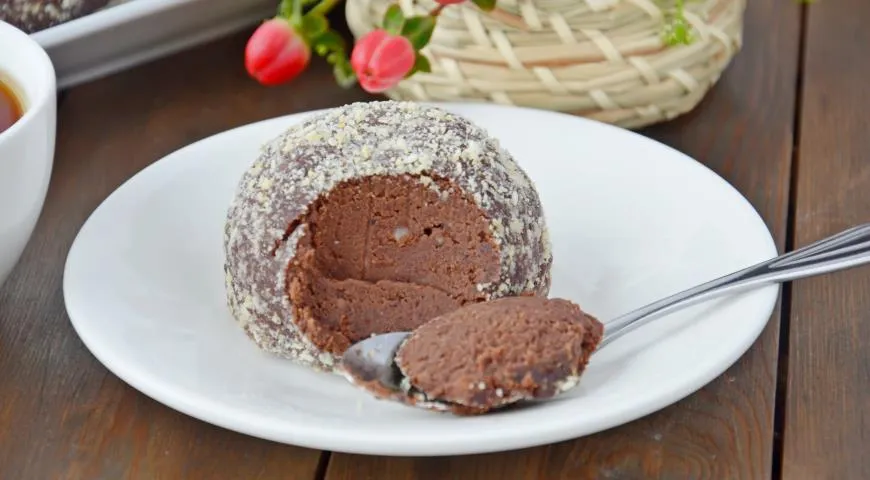 Фасолевое пирожное