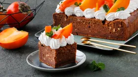 Как я готовлю чудо-пирог из хурмы по рецепту моей подруги из Сочи