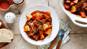 Жаркое с грибами