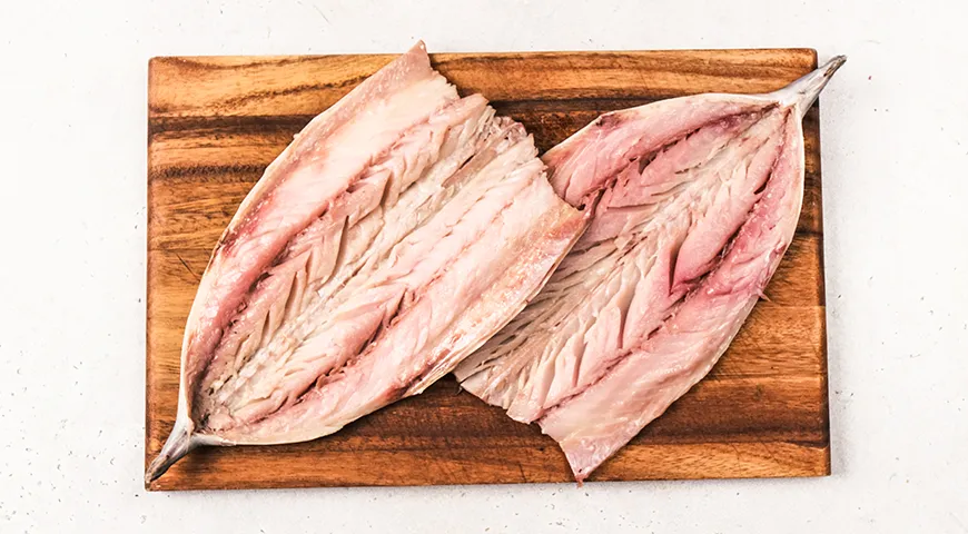 Малосольная пряная скумбрия Мурманское сало