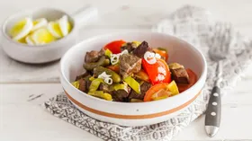 Рецепты с овощами, свининой и печенью