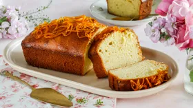 Апельсиновый кекс с пропиткой