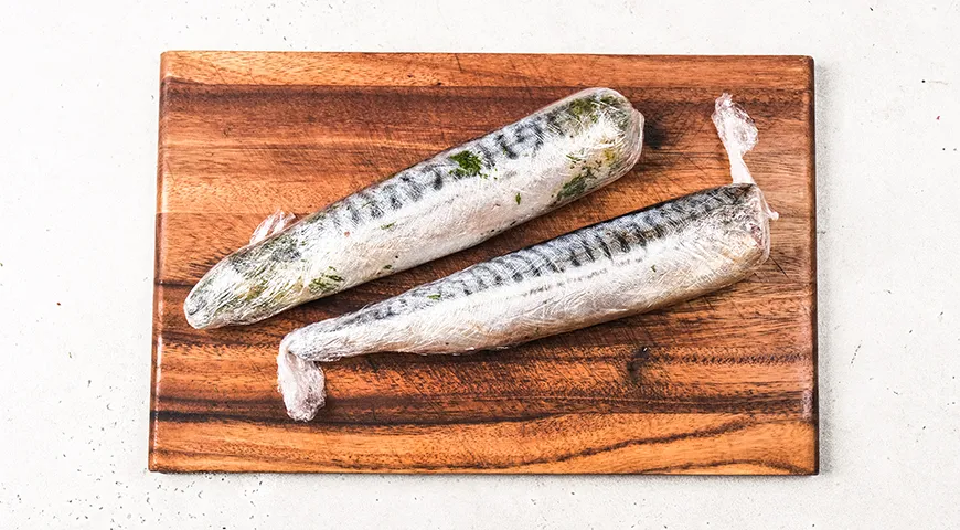 Малосольная пряная скумбрия Мурманское сало