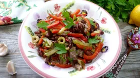 Рецепты с говядиной, огурцом и оливками