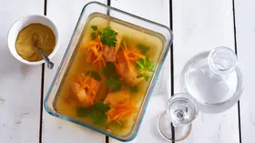 Простые рецепты с желатином и морковью