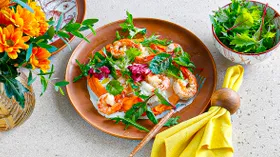 Рецепты с овощами, мягкими сырами и морепродуктами
