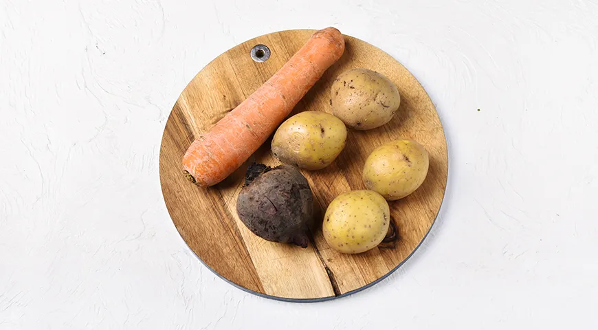 Винегрет с селедкой