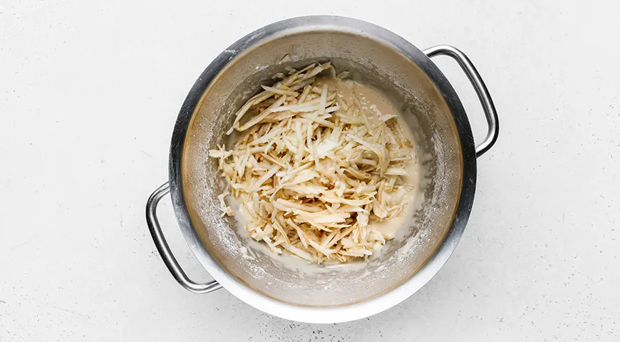 Яблочные вафли