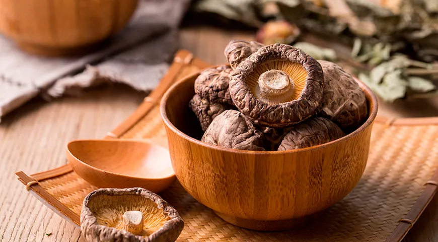 Грибы шиитаке