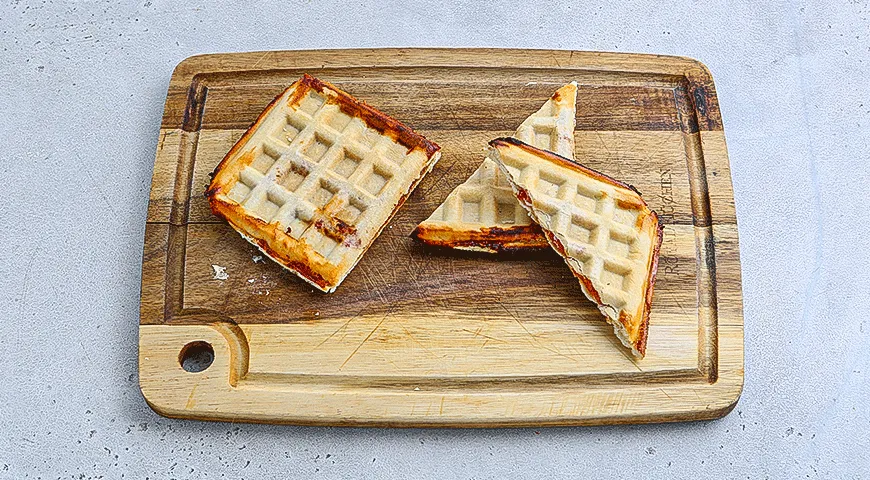 Пицца-вафли