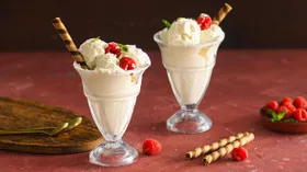 Мороженое в домашних условиях из сливок и йогурта
