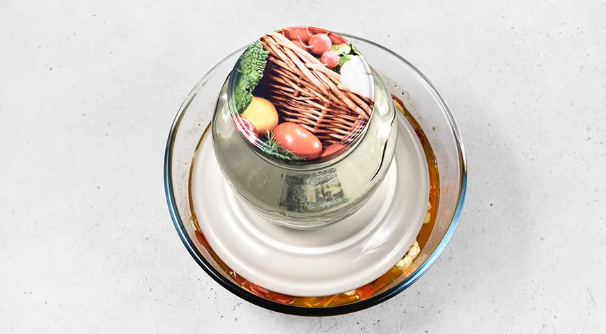 Маринованная цветная капуста с морковкой по-корейски