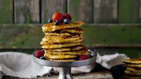 Блины дрожжевые на обед