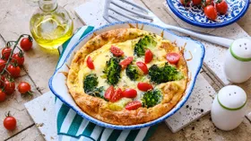 Омлет с твёрдыми сырами