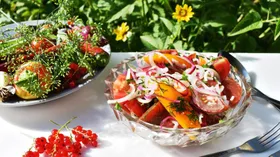 Рецепты с уксусом, фруктами и томатами