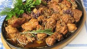Рецепты с маслом растительным, свининой и вином белым
