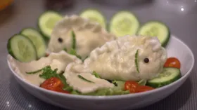 Хинкали "Золотые рыбки"