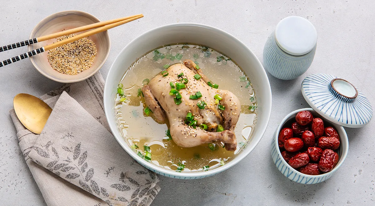 Рецепт самгетана из цыпленка корнишона