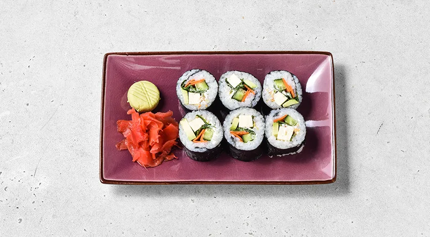 Вегетарианские роллы (маки-суши, норимаки)