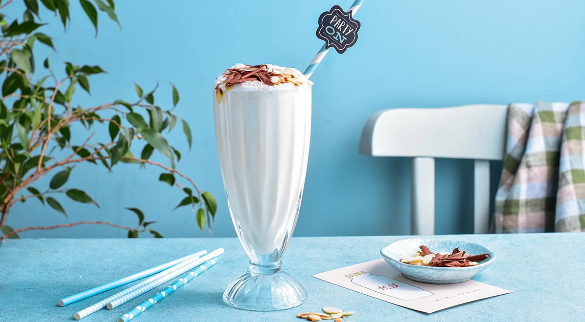 Классический молочный коктейль