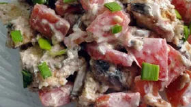 Рецепты с овощами, фасолью красной и хлебобулочными изделиями