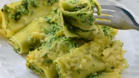 Рецепты со шпинатом, сыром Рикотта и макаронами